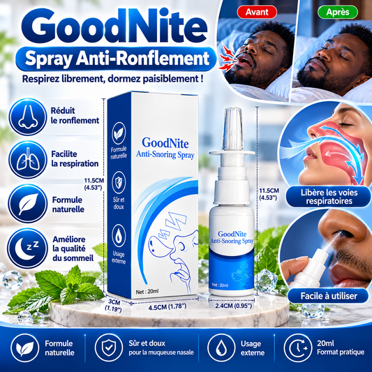 Spray Nasal anti-ronflement & sinusite GB