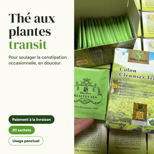DétoxVentre™ — Thé aux plantes pour accompagner le transit.
